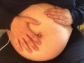 Swollen Belly Girl Loud Stuffed Belly