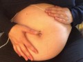 Swollen Belly Girl Loud Stuffed Belly