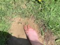 Feet getting nice and messy in mud