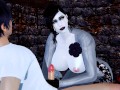 Lady Dimitrescu face fuck in dungeon ( 3D Hentai)