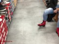 No Panties in a Shoe Store