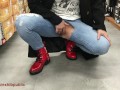 No Panties in a Shoe Store