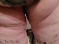 Submissive Bbw pisses for her Owner