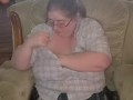 Sucking on my own nipples then I rub my pussy till I cum