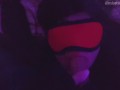 Pov silicone sex doll blowjob cum in face creampie Led lights