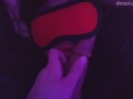 Pov silicone sex doll blowjob cum in face creampie Led lights