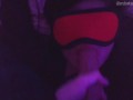 Pov silicone sex doll blowjob cum in face creampie Led lights
