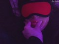 Pov silicone sex doll blowjob cum in face creampie Led lights