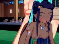 Nessa gets fucked doggystyle and filled with cum (Pokemon Hentai)
