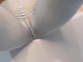 Tease Pee pee in pantyhose
