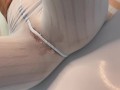 Tease Pee pee in pantyhose