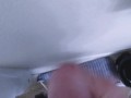 big load of cum quick nut in restromm