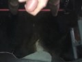 Ejac explosive sur le mirroir