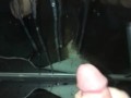 Ejac explosive sur le mirroir