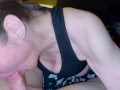 Granny sucking him no hands till he explodes in her mouth and cum runs out the sides of her mouth. 