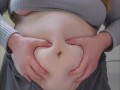 BBW With Belly Obsession Gets Caught Fooling Around 😳