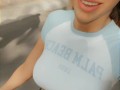 Tits in rollerblading 
