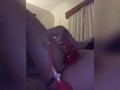 Hot Girl Using Pussy Pump&Anal Beads