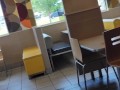 JusAgirl- EXHIBITIONIST  NASTY  slut squirting at McDonald's Extremely Risky 