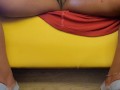 JusAgirl- EXHIBITIONIST  NASTY  slut squirting at McDonald's Extremely Risky 