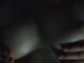 19 years old squashes her oily big boobs
