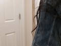 Undressing before a shower in air bnb 