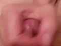Jerking off cuckold best friends, letting him eat it of my hand