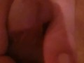 Jerking off cuckold best friends, letting him eat it of my hand