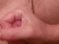 Jerking off cuckold best friends, letting him eat it of my hand