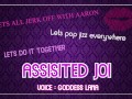 Assisted Masturbation Lets all jerk off with Aaron and pop jizz everywhere JOI