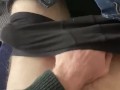 Big cock straight guy masturbates on the sofa until cumshot PART 1 