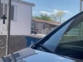 Public orgasm risky play with super wet pussy 