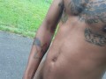 Nude Walk, Smoking, Public Cumshot