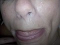 Dutch babe fucked in both holes en squirts when fucked anal and gets facial and swallows