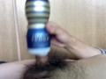 TENGAで喘ぎ声上げながら超絶気持ちいいオナニー　