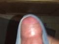 Licking my wifes Dirty Panties from the Laundry before & after cumming in them, tastes so good