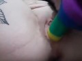 My roommate left, now I can finally cum