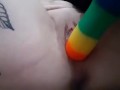 My roommate left, now I can finally cum