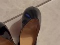 Girlfriends Louboutin Heels Cummed