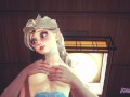 Frozen Hentai - Elsa enjoys when her tits are touched and fucked