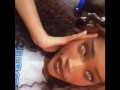 POV: EBONY TEEN WITH WET JUICY PUSSU DRIPPIN 