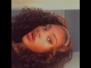 POV: EBONY TEEN WITH WET JUICY PUSSU DRIPPIN 