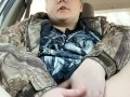 PAWG Playing with my clit in the car (almost got caught)