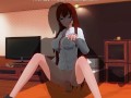 3D HENTAI Steins;Gate Kurisu Makise fucking and orgasm