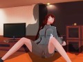 3D HENTAI Steins;Gate Kurisu Makise fucking and orgasm