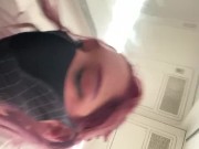 Busty teen joins mile high club 