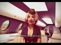 Stewardess Mimi Blonde Slutt Gets Fucked Hard in Her Pink Pussy