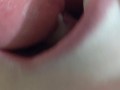 Neighbor's wife was gone so I let him cum in my mouth