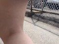 制服でパンチラ散歩。 short walk in school uniform at Japan.