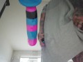 Just giving myself a doggy - i really love this dildo and a good windue